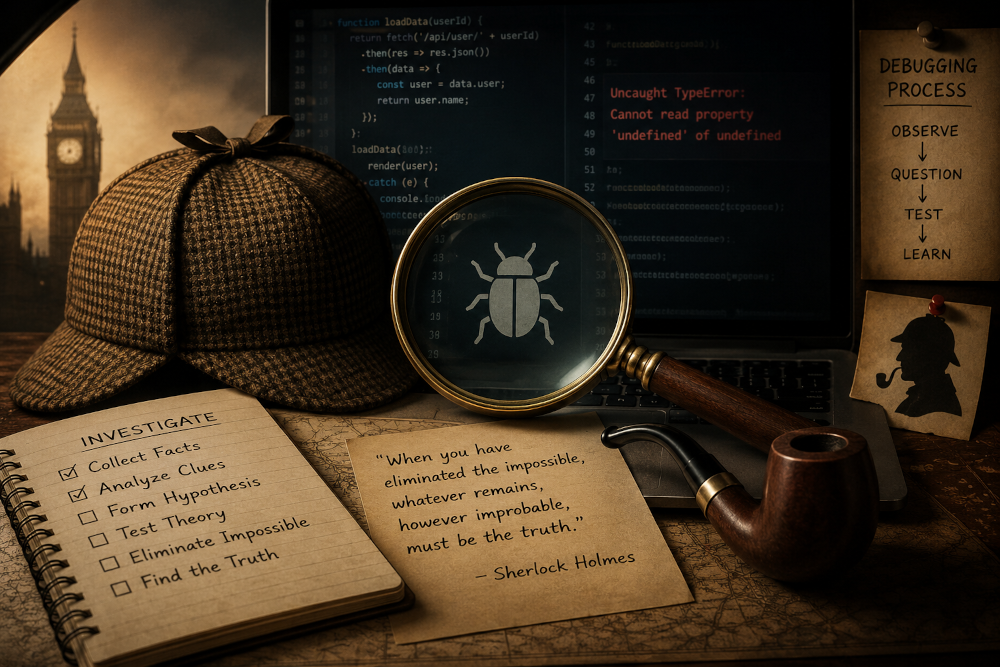 Think Like Sherlock Holmes: A Better Way to Debug and Troubleshoot