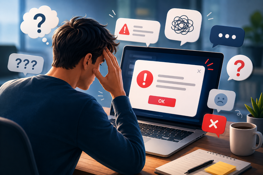 Why Users Don’t Read Error Messages